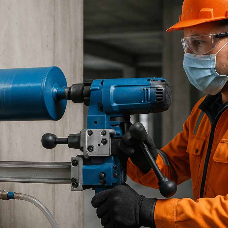 Profesionální jádrové vrtání – stavební práce – Petr Malchar, Malchar Bau Energy