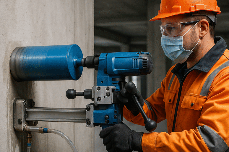 Profesionální jádrové vrtání – stavební práce – Petr Malchar, Malchar Bau Energy